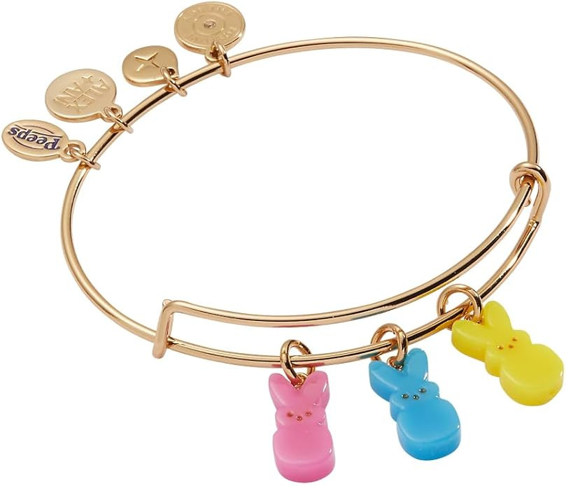 Alex and Ani PEEPS Bunny Multi-Charm Bangle | Amazon (US)