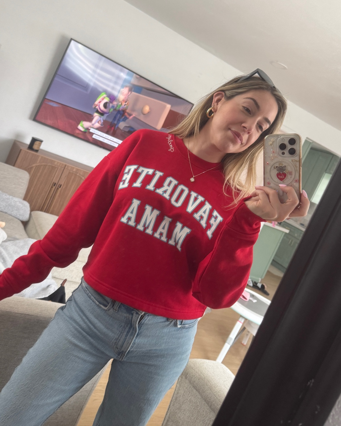 Just got the cutest sweater. Have you heard of the brand Favorite Daughter? 😍❤️

Not pictured my mom of the year duffel!  They have apparel that says favorite daughter, mom, grandma and even aunt! Perfect for Mother’s Day ❤️

#LTKmomlife #LTKootd #LTKMothersDay