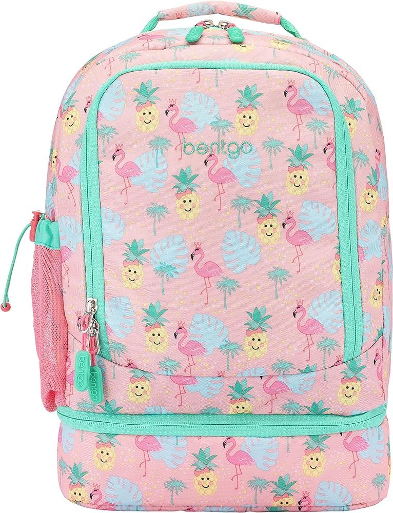 Bentgo Kids Prints 2-in-1 Backpack & Insulated Lunch Bag | Amazon (US)