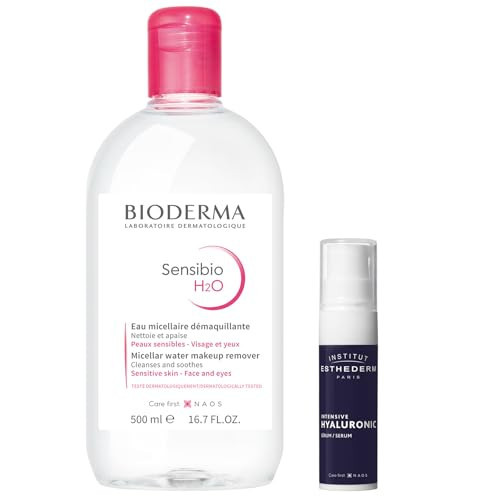 Sensibio H2O Micellar Water & Institut Esthederm - Intensive Hyaluronic Serum | Amazon (US)