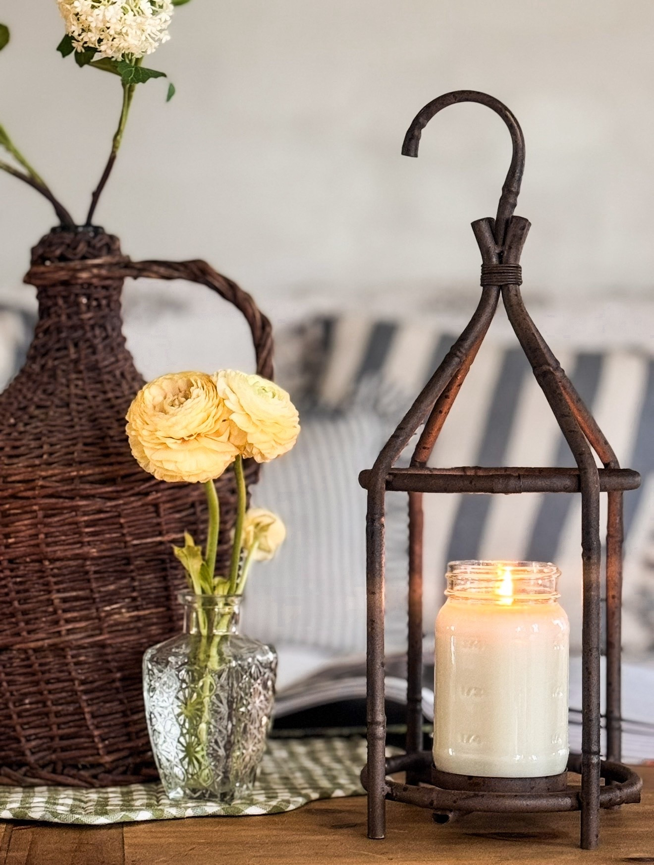 I love the antique look to these candle holders. 🫶🏼

#LTKSeasonal #LTKHome