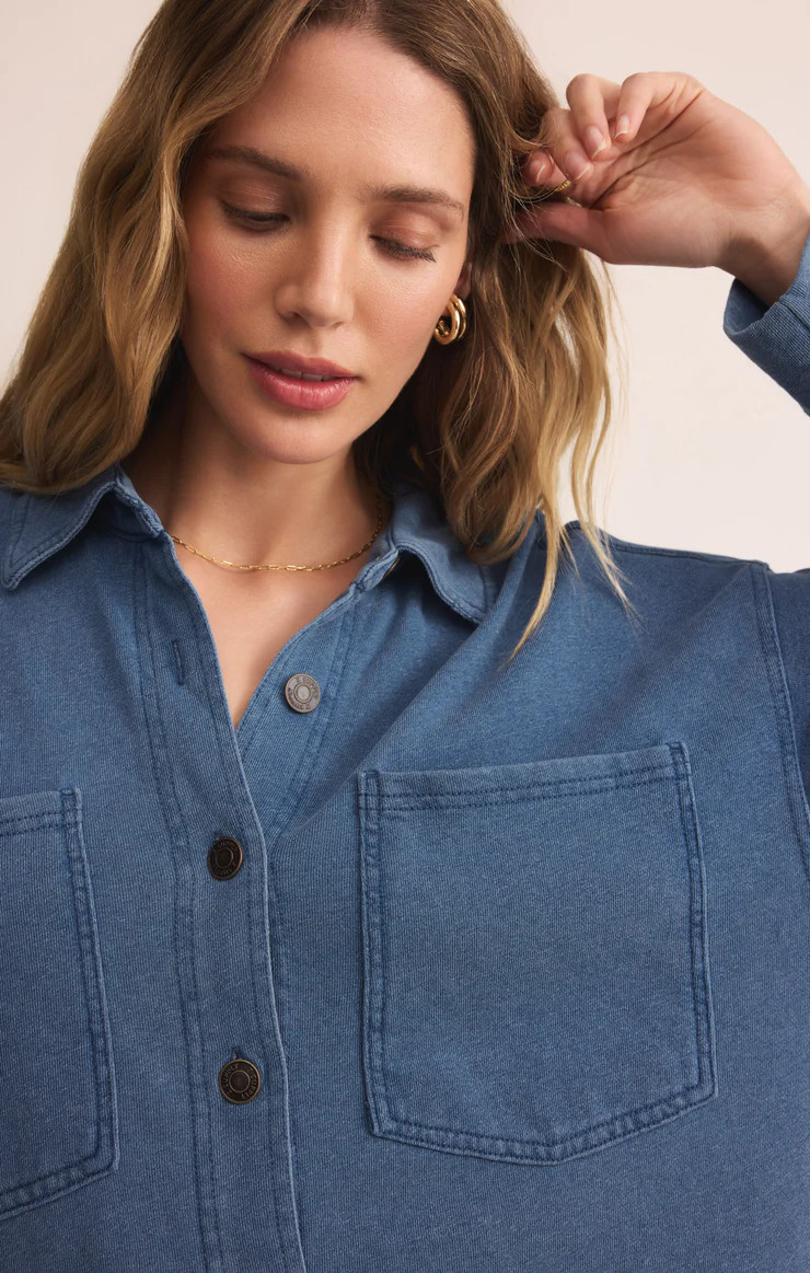 All Day Knit Denim Jacket | Z Supply