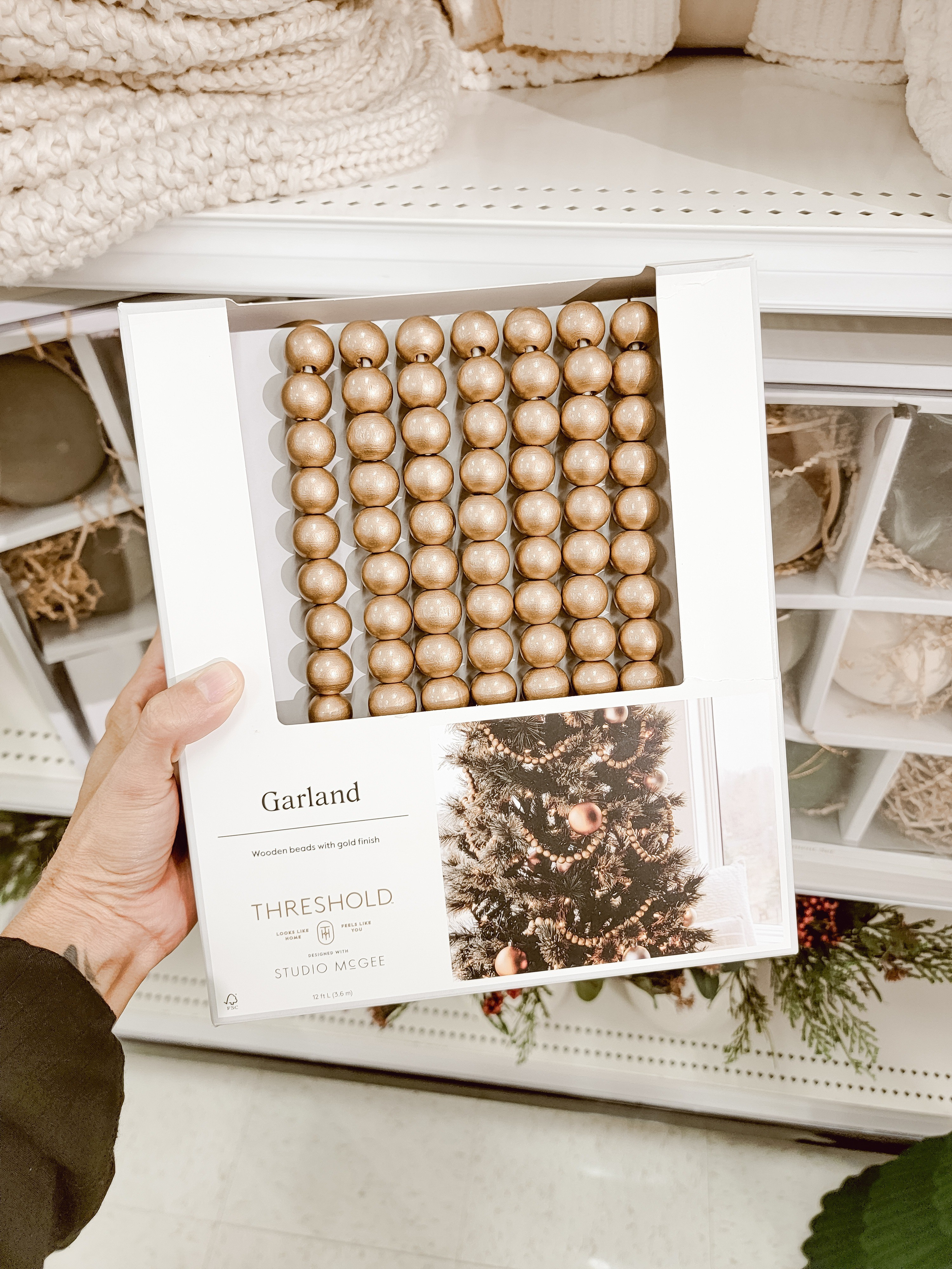 Target Threshold/Studio McGee. Bead Decorative Garland.

#LTKHoliday #LTKStyleTip #LTKHome