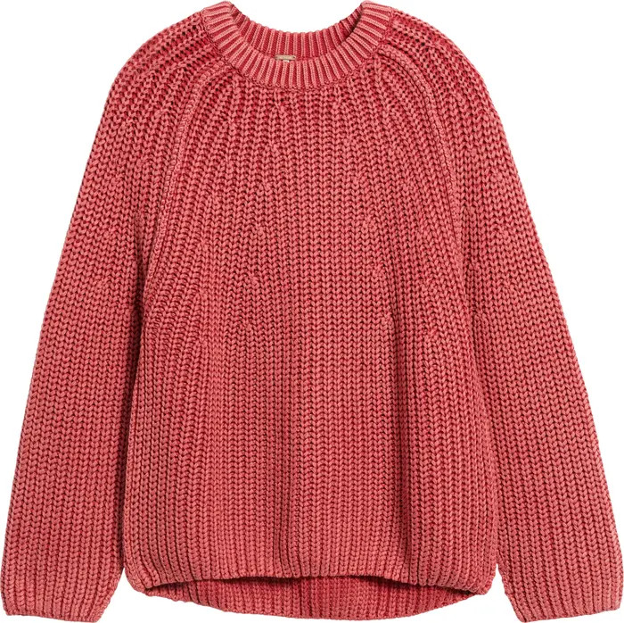 Free People Take Me Home Cotton Sweater | Nordstrom | Nordstrom