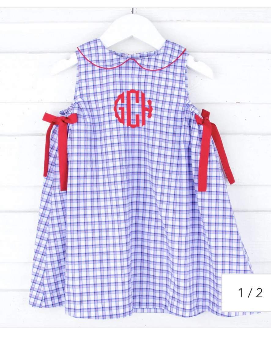 On sale now! Perfect for the 4th, or a cute back to school dress! 

#LTKSaleAlert #LTKKids