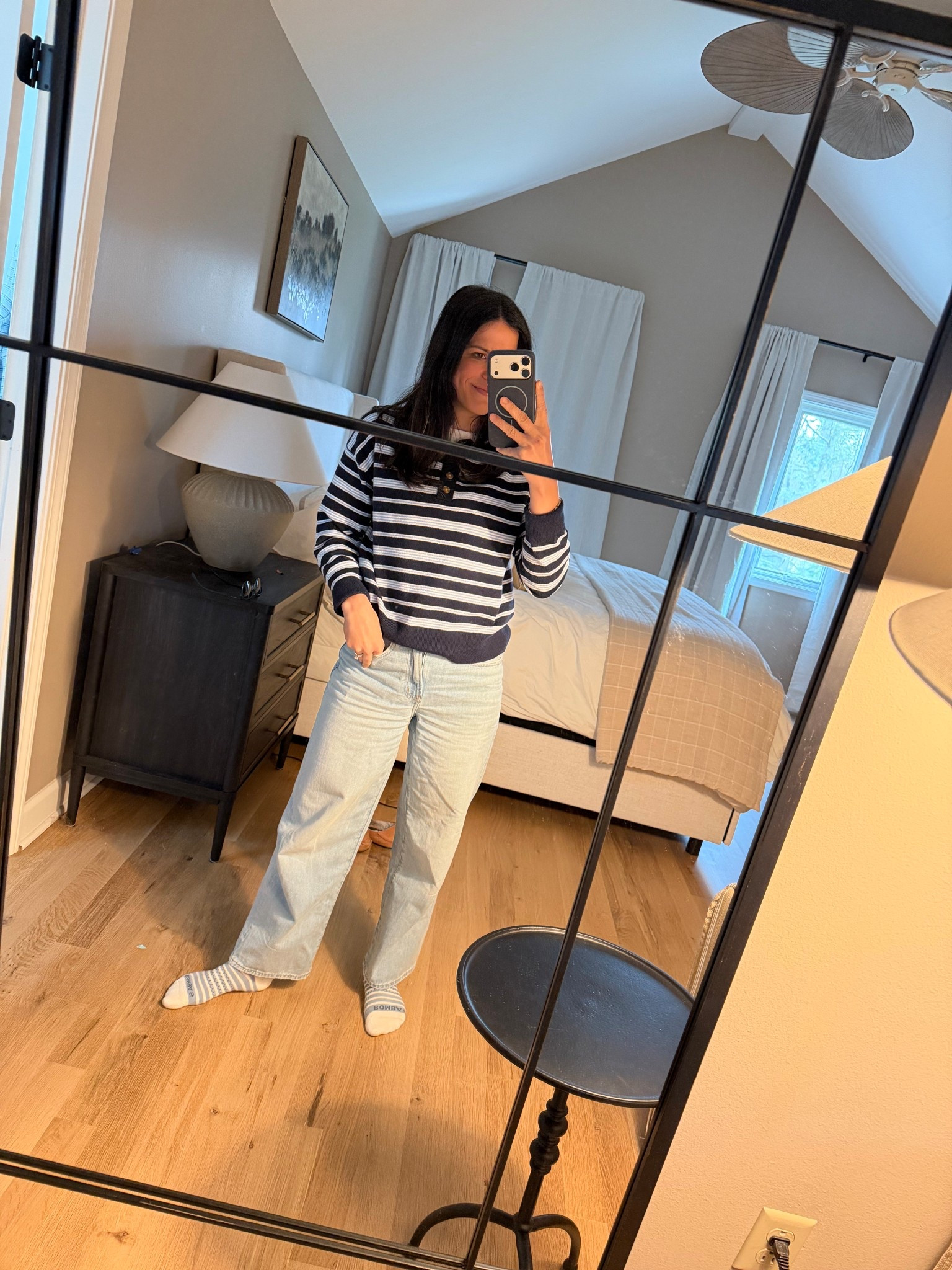 Work outfit. Absolutely obsessed with this gap cashsoft top! 

#LTKdayinmylife #LTKmomlife #LTKHome