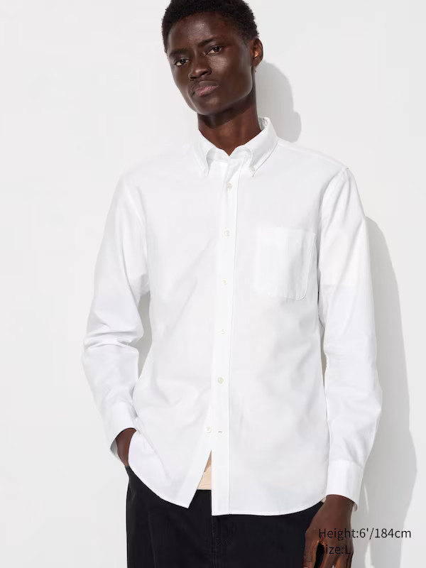 Oxford Slim-Fit Shirt | UNIQLO (US)
