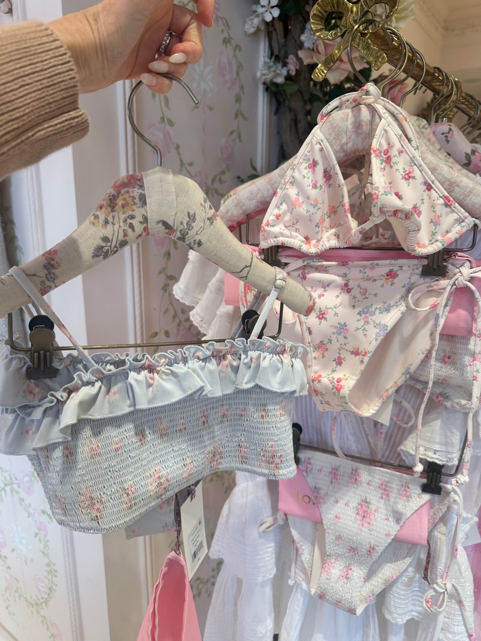 Love shack fancy kids swim!! 