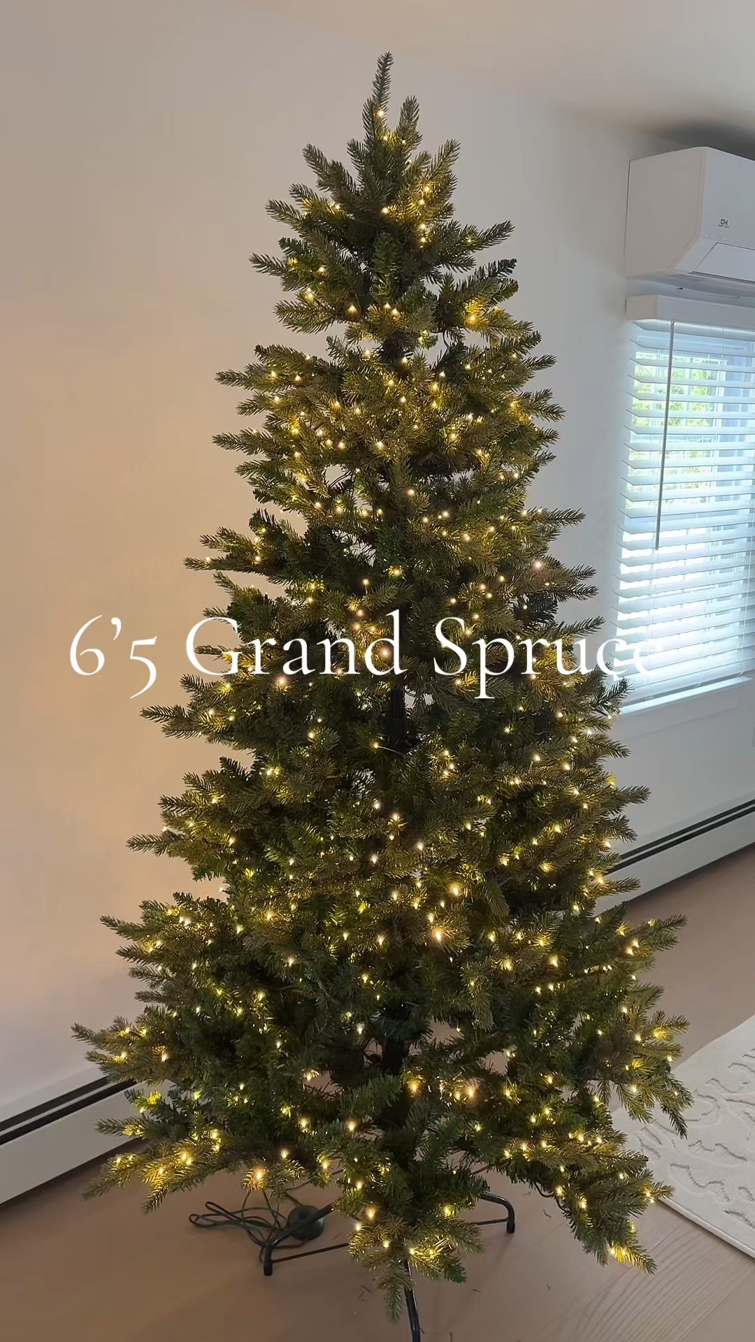 Christmas tree galore. This is the 6’5 grand spruce and it’s worth every penny. I’m so glad I got it before it sells out!

#LTKSeasonal #LTKHoliday #LTKHome