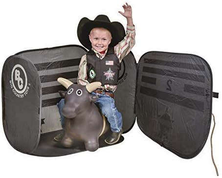 Big Country Toys Lil Bucker® & PBR Chute Combo - Kids Hopper Toy - Bull Riding Toy with Bull Rop... | Amazon (US)