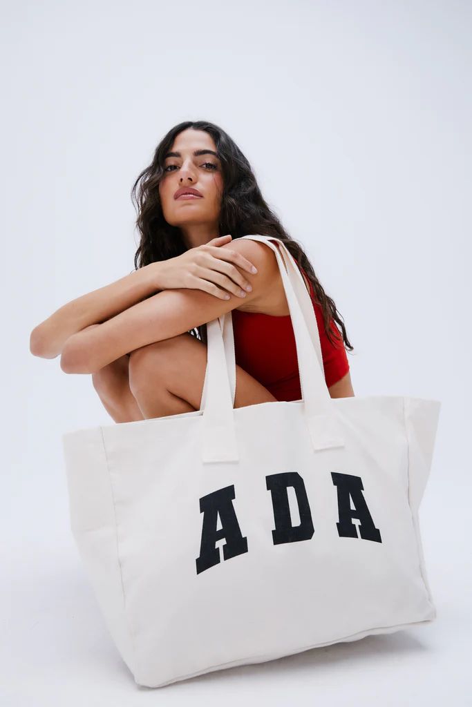 ADA Tote Bag - Cream | Adanola UK