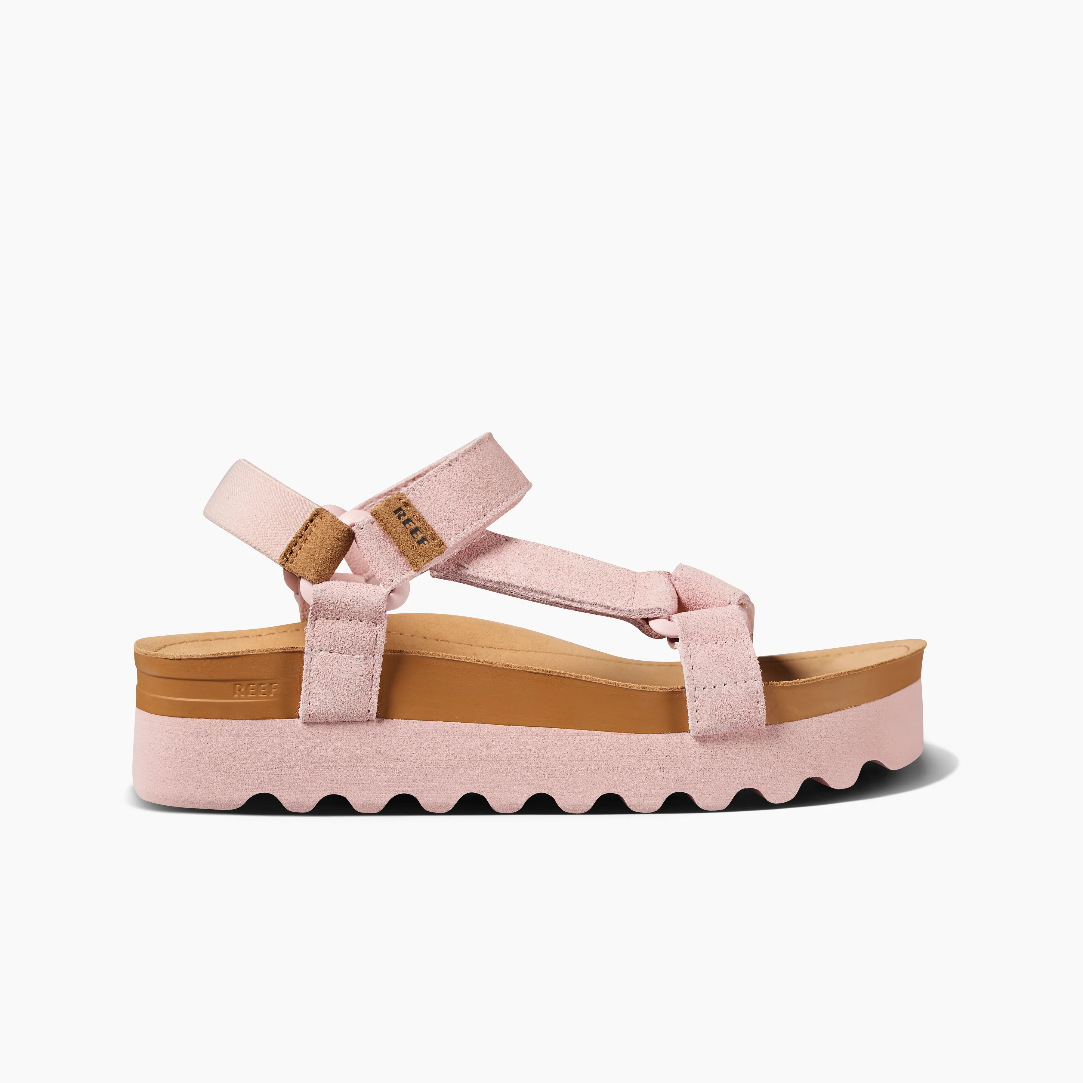 Women's Cushion Rem Hi Sandals in Lotus Suede | REEF® | Reef