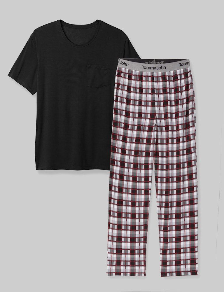 Second Skin Pajama Pocket Tee & Pant Set | Tommy John
