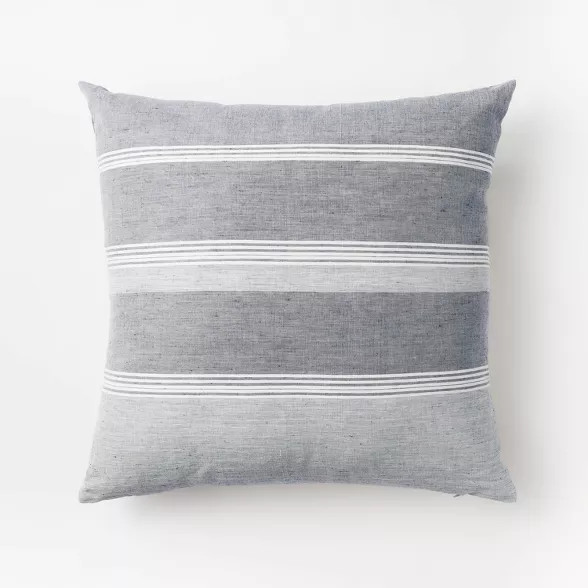 Woven Asymmetric Striped Throw Pillow - Threshold™ designed with Studio McGee | Target