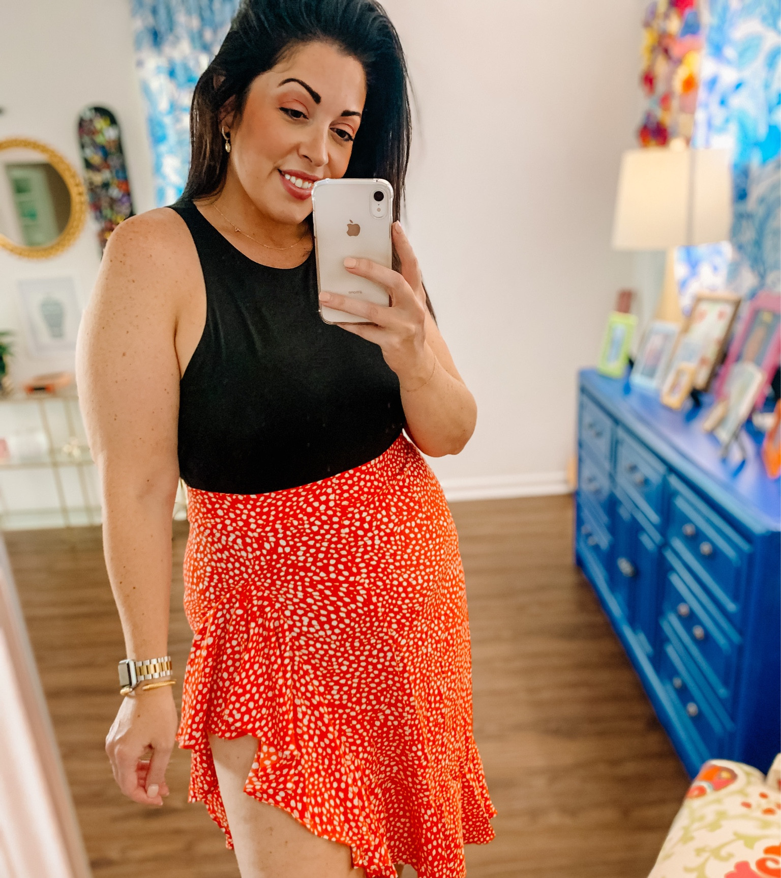 Having an Angelina Jolie moment in this skirt 🦵🏻 It’s a saucy statement piece and I’m obsessed 😍 
I’m wearing the XL and it fits true to size 🙌🏻

#LTKstyletip #LTKcurves #LTKunder50