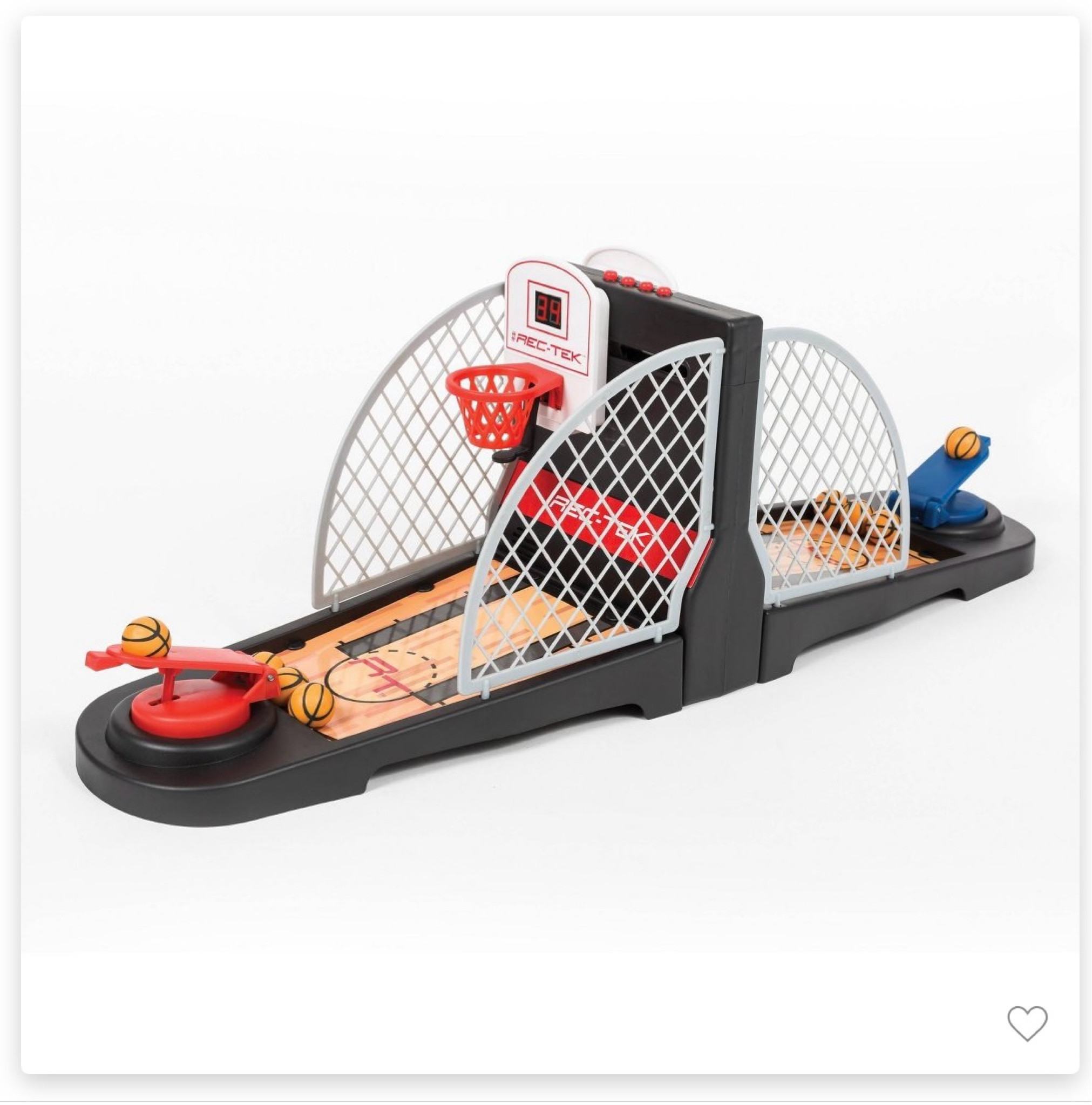 My kids absolutely love this electronic basketball game! It reminds them of being at the arcade and they love sitting across from one another and seeing who can score more baskets as the hoop moves across the board. It keeps score for you and has a few different game settings. On sale 20% off, Lots of fun!

#LTKHoliday #LTKSaleAlert #LTKGiftGuide