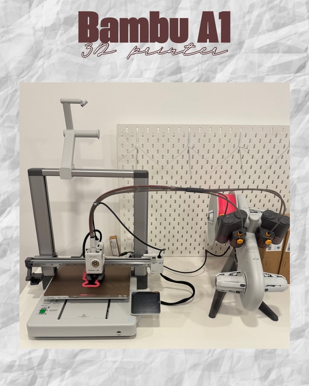 3D printing but make it easy!

The Bambu A1 is the perfect user friendly printer with MINIMAL assembly. I have the BAMBU A1 Combo but you could also start with the A1 Mini if you only plan to print small things like cookie cutters. 

#bambuprinter #3dprinter #cookiecutters #baker #cookiedecorator #halloweencookies #halloween

#LTKHome #LTKSeasonal #LTKFamily