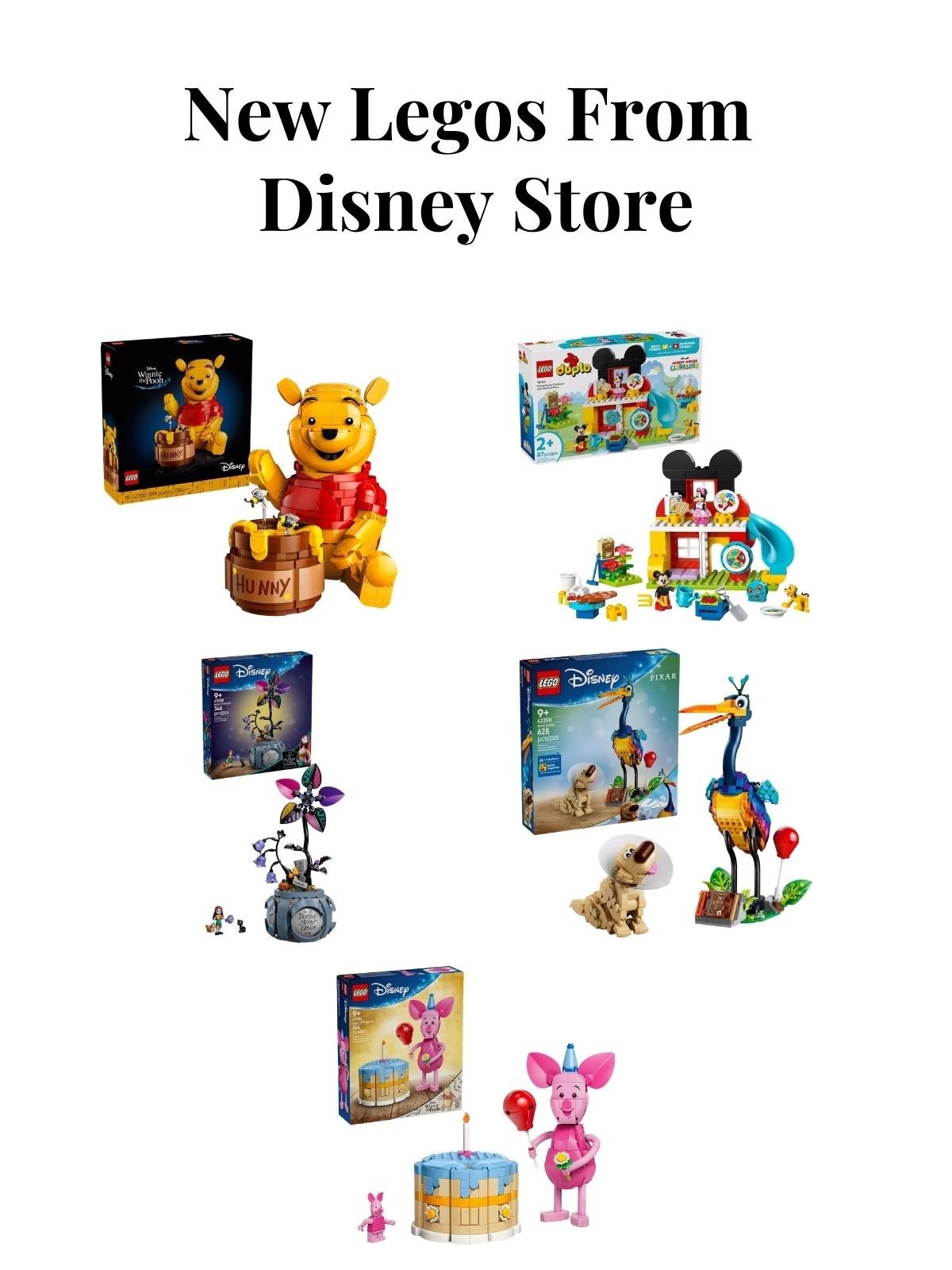 New Lego sets from the Disney Store 

#LTKTravel #LTKKids