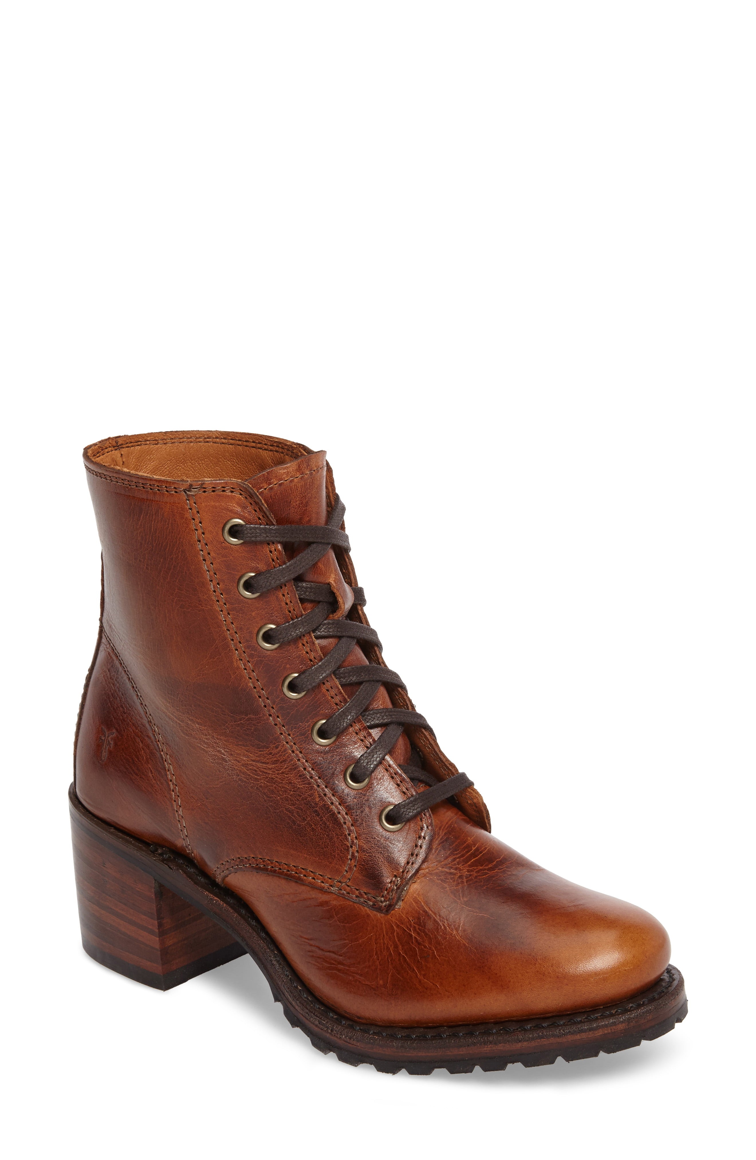 Frye Sabrina 6G Lace-Up Boot (Women) | Nordstrom