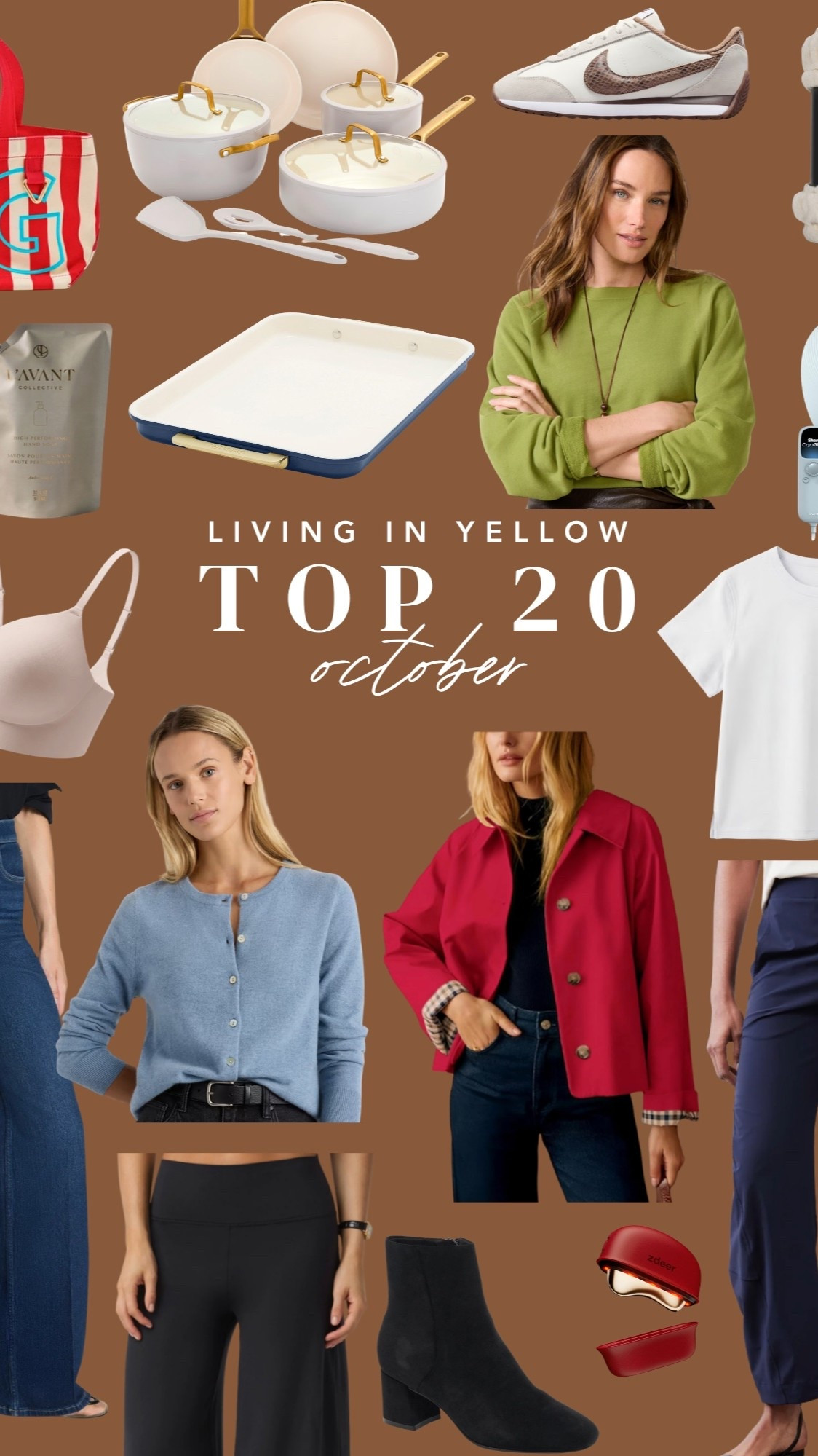 Every month we will be throwing extra love to LIY Top 20 products that we have curated and truly love on the daily! Here’s the ones for October 2026👏👇🔥

#LTKBeauty #LTKootd #LTKSaleAlert