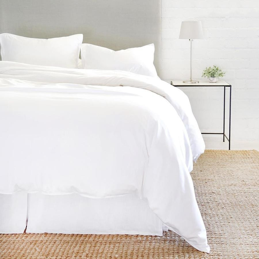 Park Bamboo Duvet Set White | Megan Molten