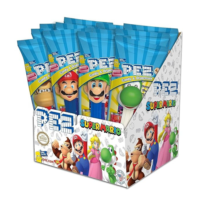 Pez Nintendo Super Mario Dispensers (12 Pack) | Amazon (US)