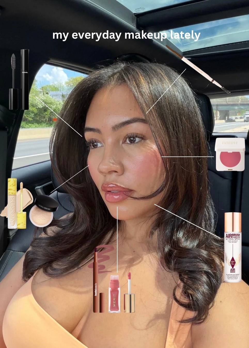 everyday spring makeup 

