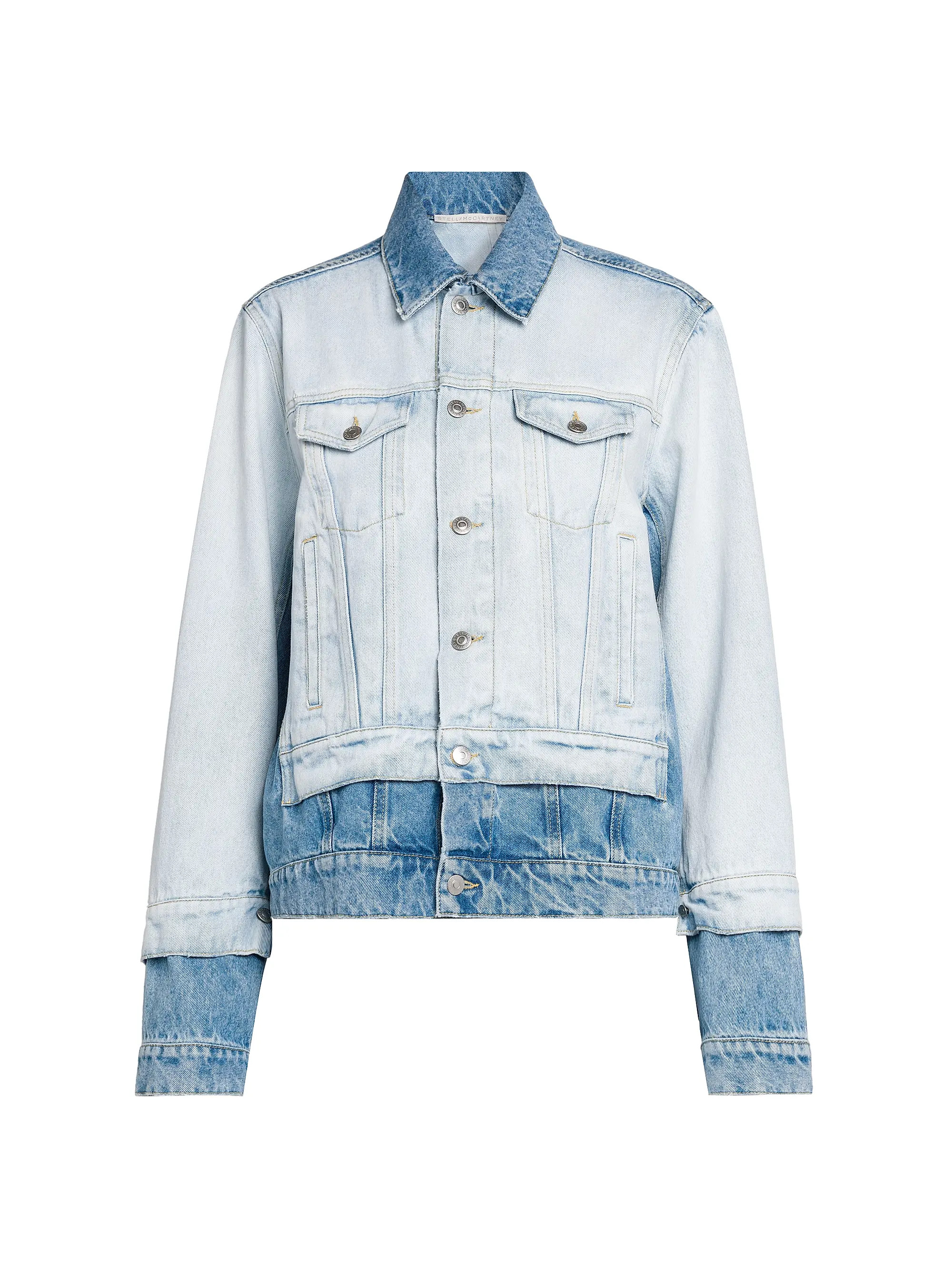 Mixed Denim Jacket | Saks Fifth Avenue