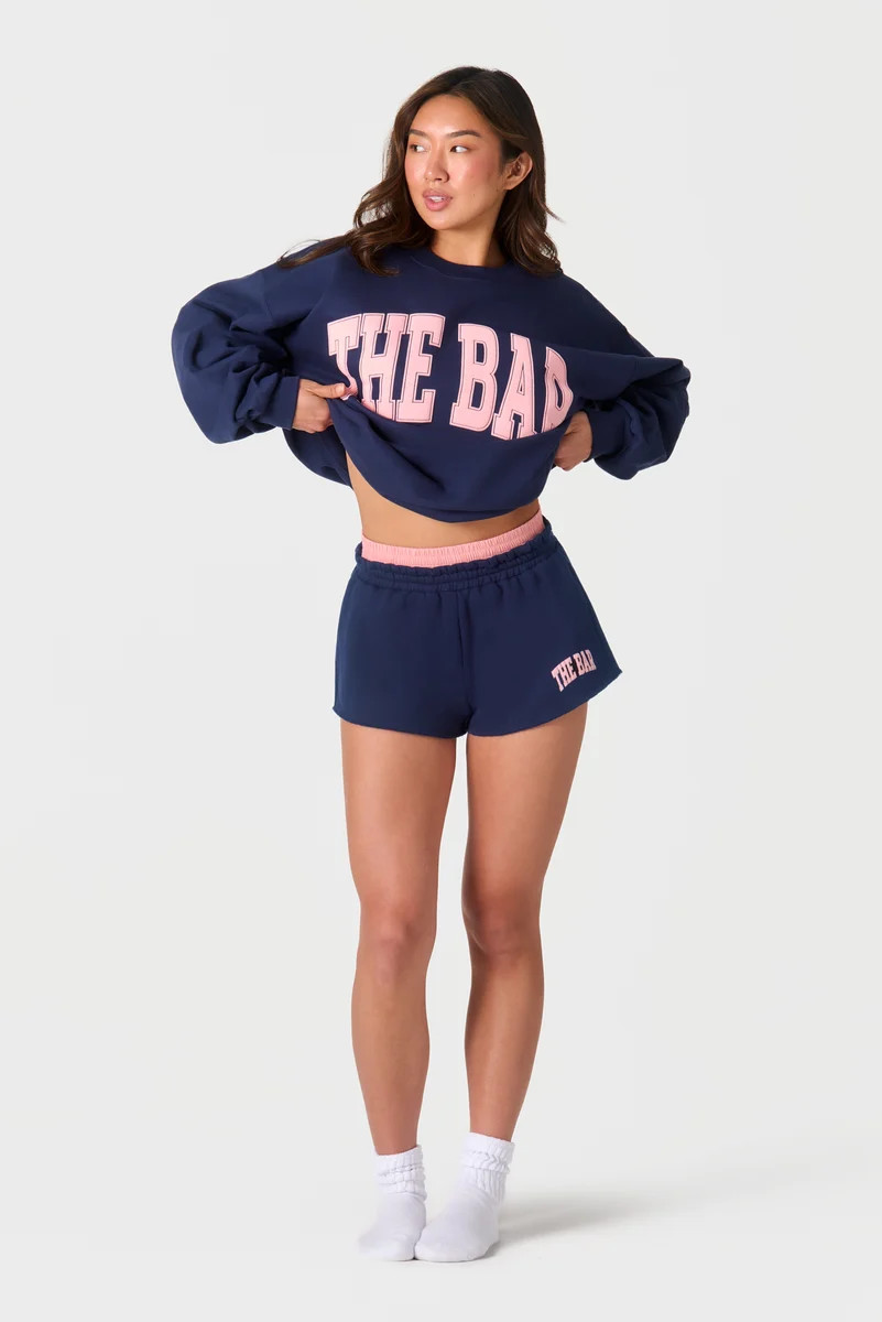 VARSITY SHORT NAVY/SUN DRIED | The Bar