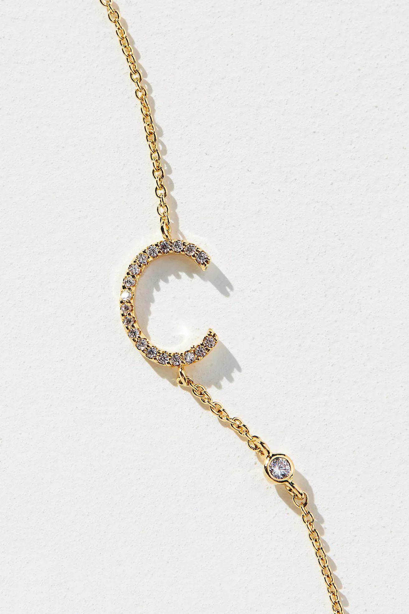 Delicate Monogram Necklace | Anthropologie (US)