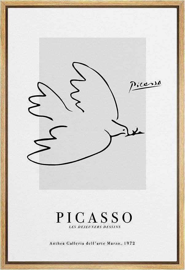 SIGNWIN Framed Canvas Wall Art Famous Paintings by Pablo Picasso Canvas Prints Home Artwork Decor... | Amazon (US)