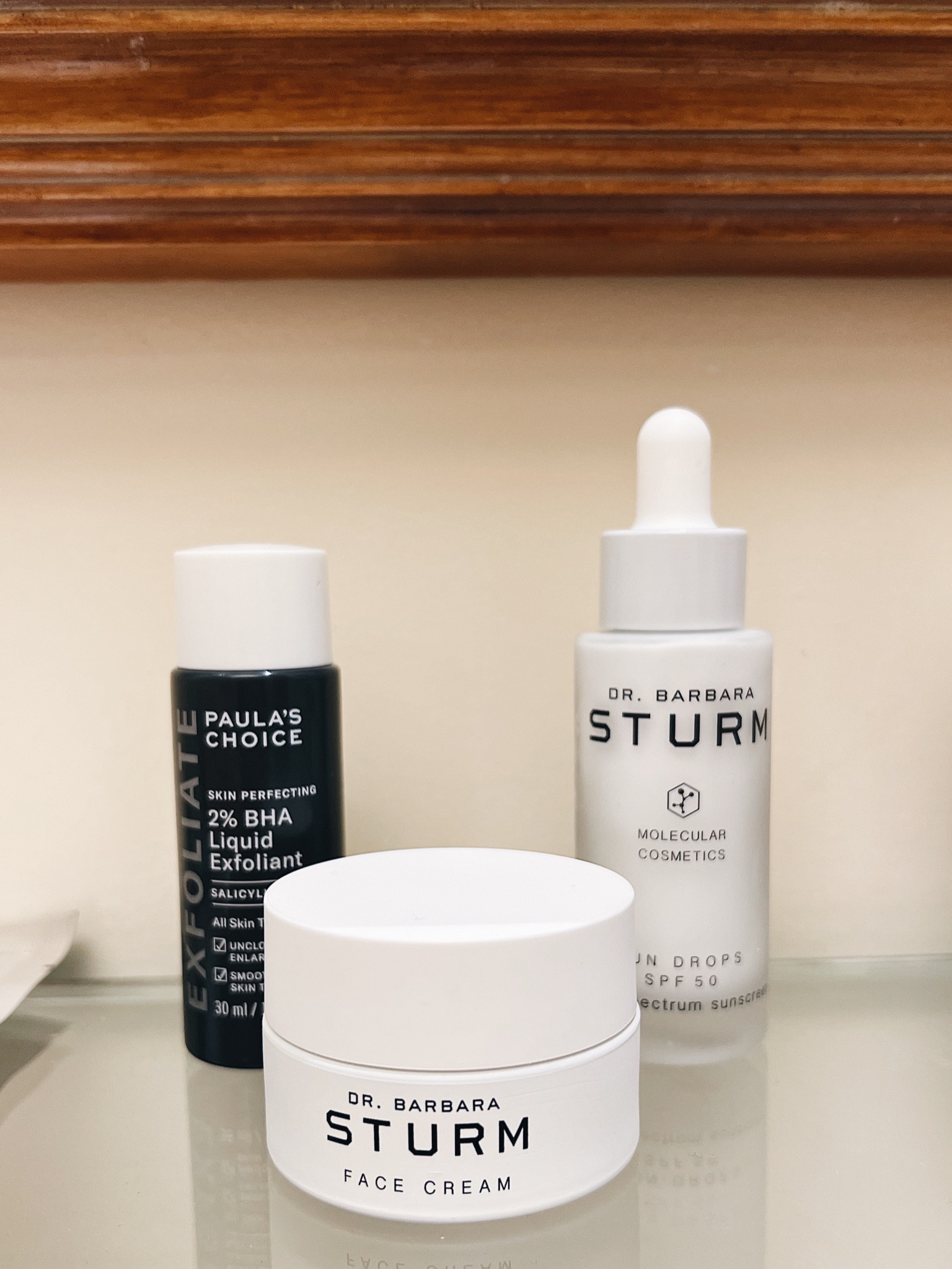 The travel skincare lineup - face wash was in the shower already 😂 

#LTKbeauty #LTKunder100