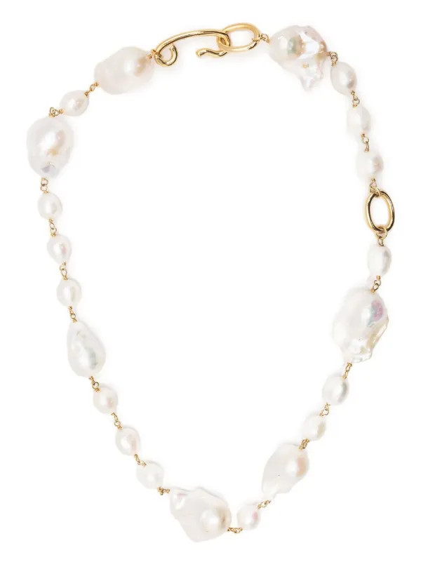 Jil Sander pearl-embellished Necklace  - Farfetch | Farfetch Global