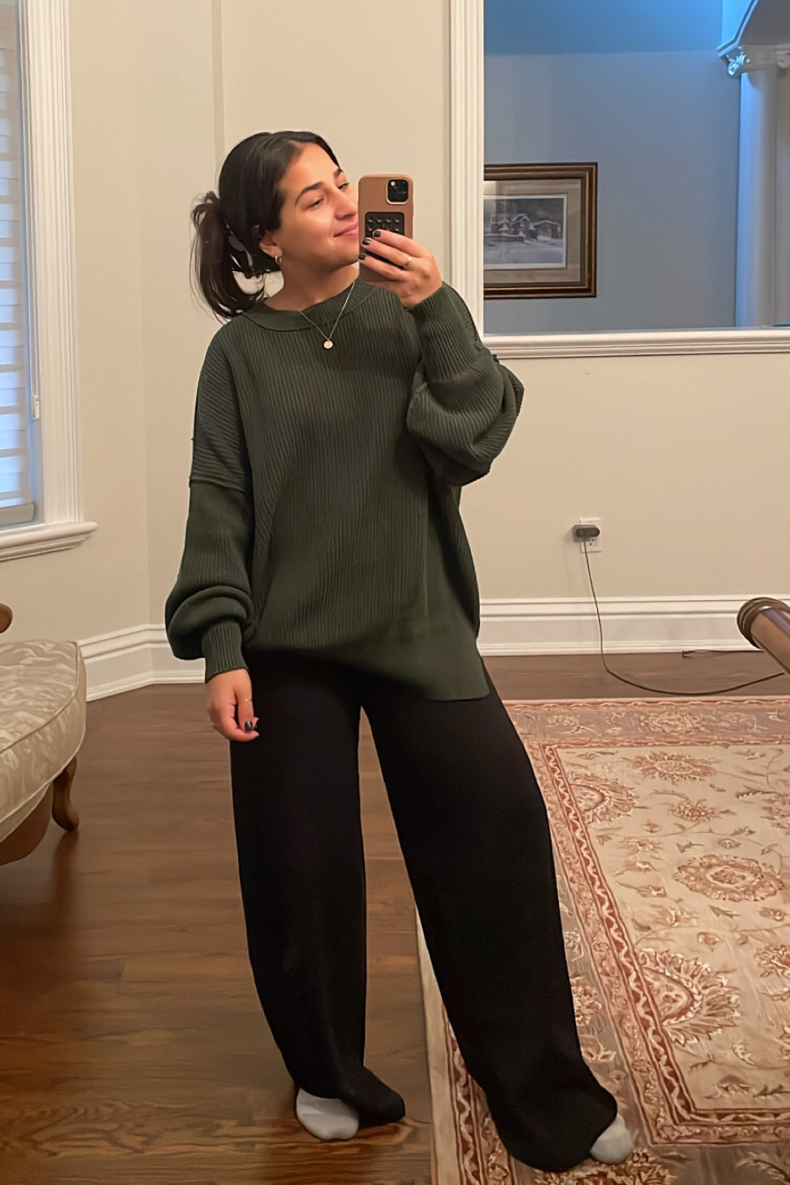 Lovvve this outfit. 
Sweater - M
Pants - M

#LTKsalealert