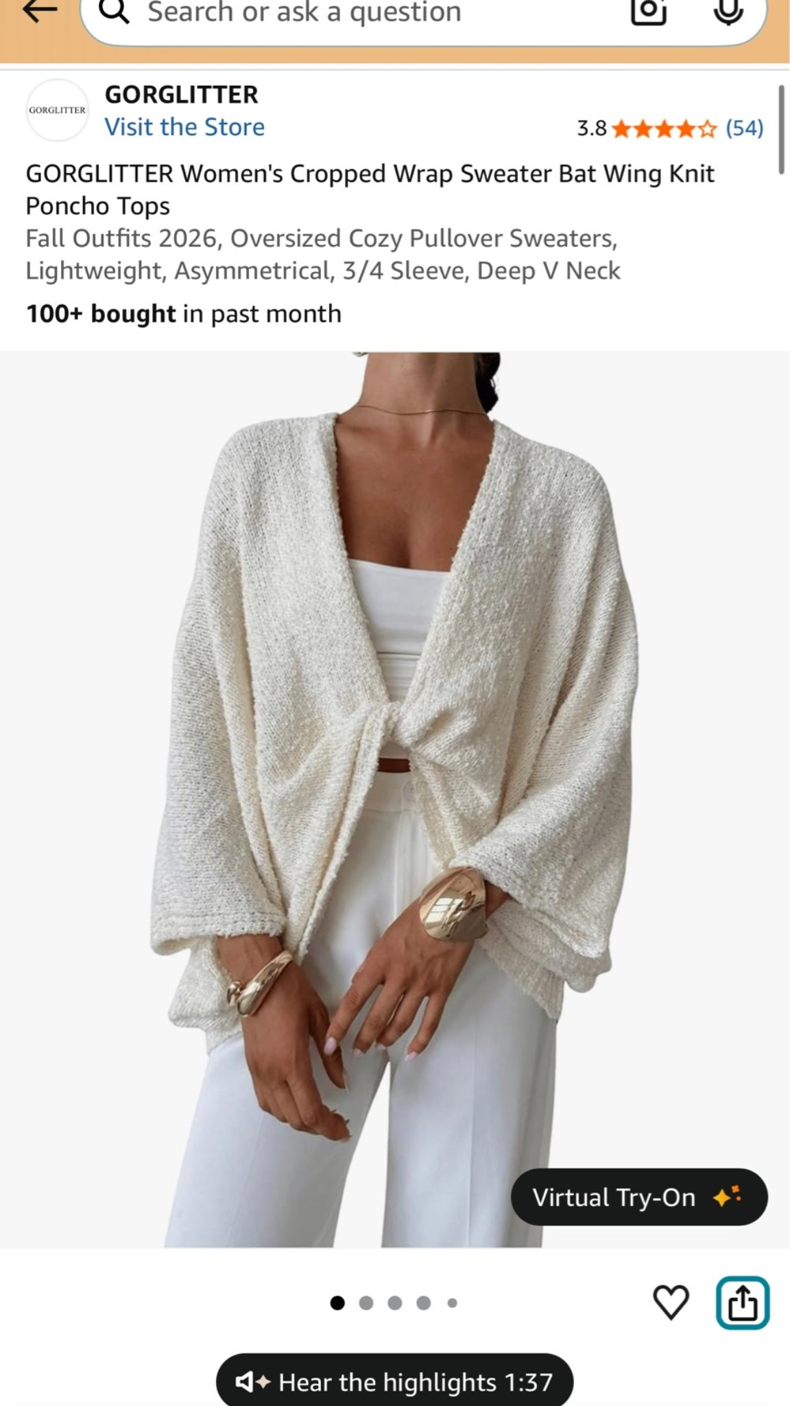 The sweater I wore in stories the other day! I LOVE this thing and have gotten so much use out of it. I dress it up with jeans but I also throw it over athletic clothes all the time to make it slightly more elevated

#LTKootd #LTKgrwm #LTKTall