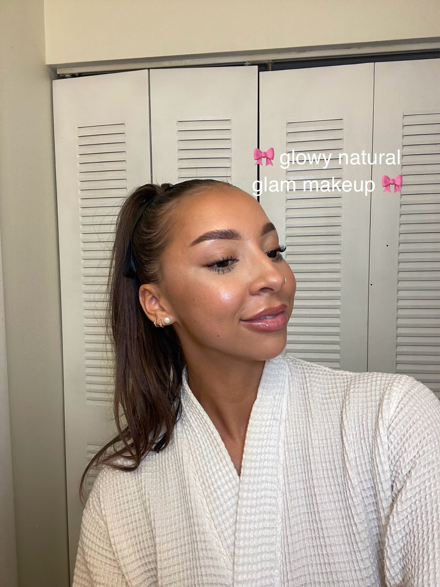 🎀 glowy natural glam makeup 🎀
Using all of my favorite products!! || beauty favorites, makeup favorites, makeup gift guide 

#LTKbeauty