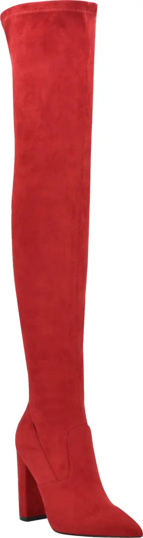 GUESS Abetter 2 Over the Knee Boot (Women) | Nordstrom | Nordstrom