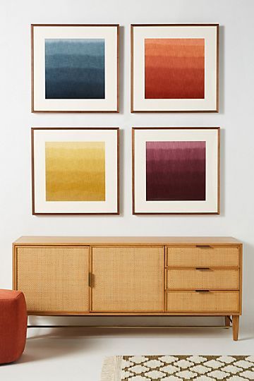 Overshadow Woven Wall Art | Anthropologie (US)