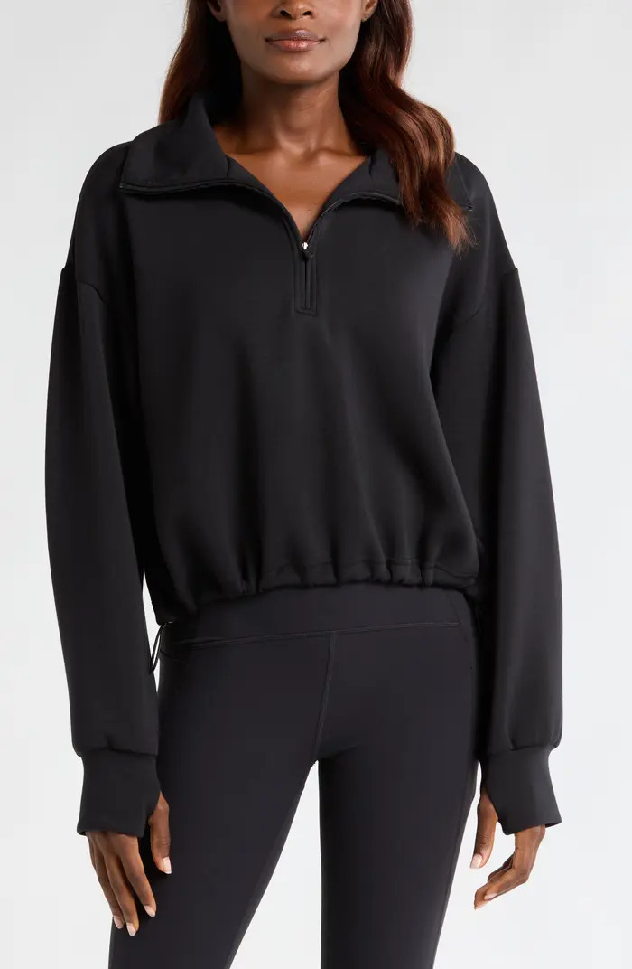 Soft Modal Blend Half Zip Pullover | Nordstrom
