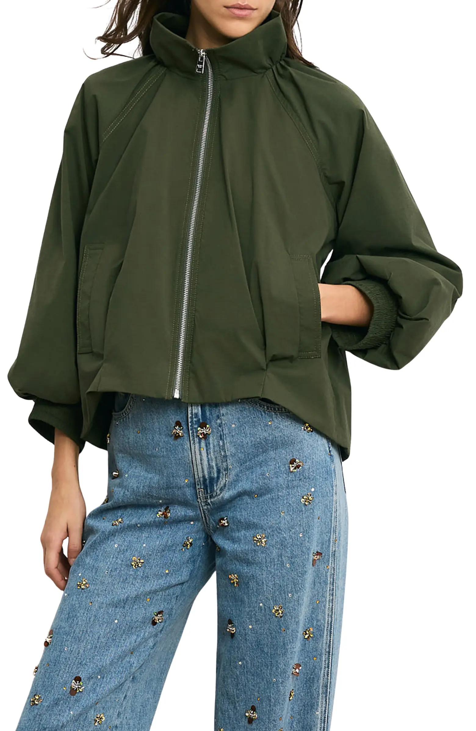 Circe Faille Bubble Jacket | Nordstrom