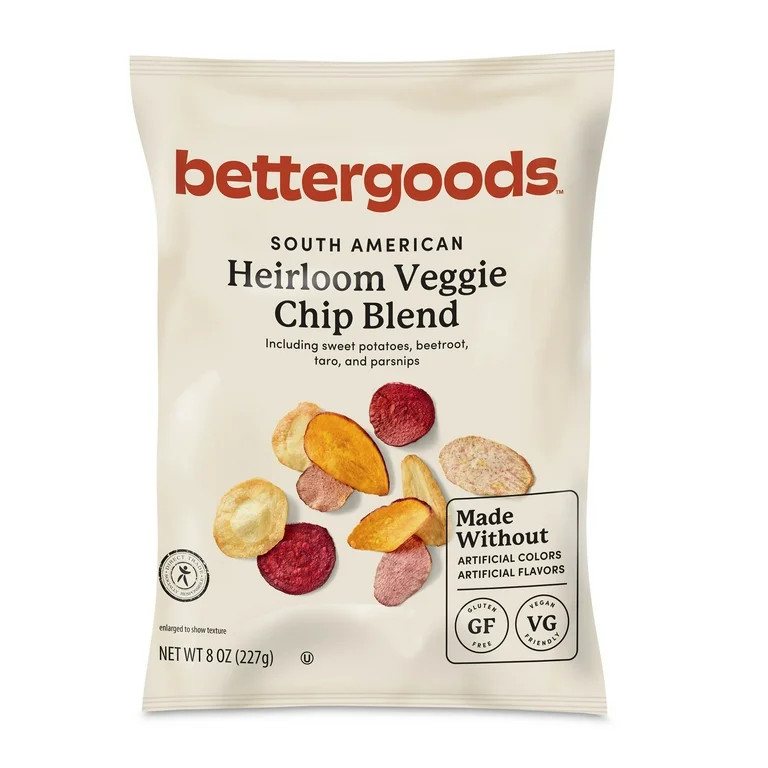 bettergoods South American Heirloom Veggie Chip Blend, 8 oz | Walmart (US)