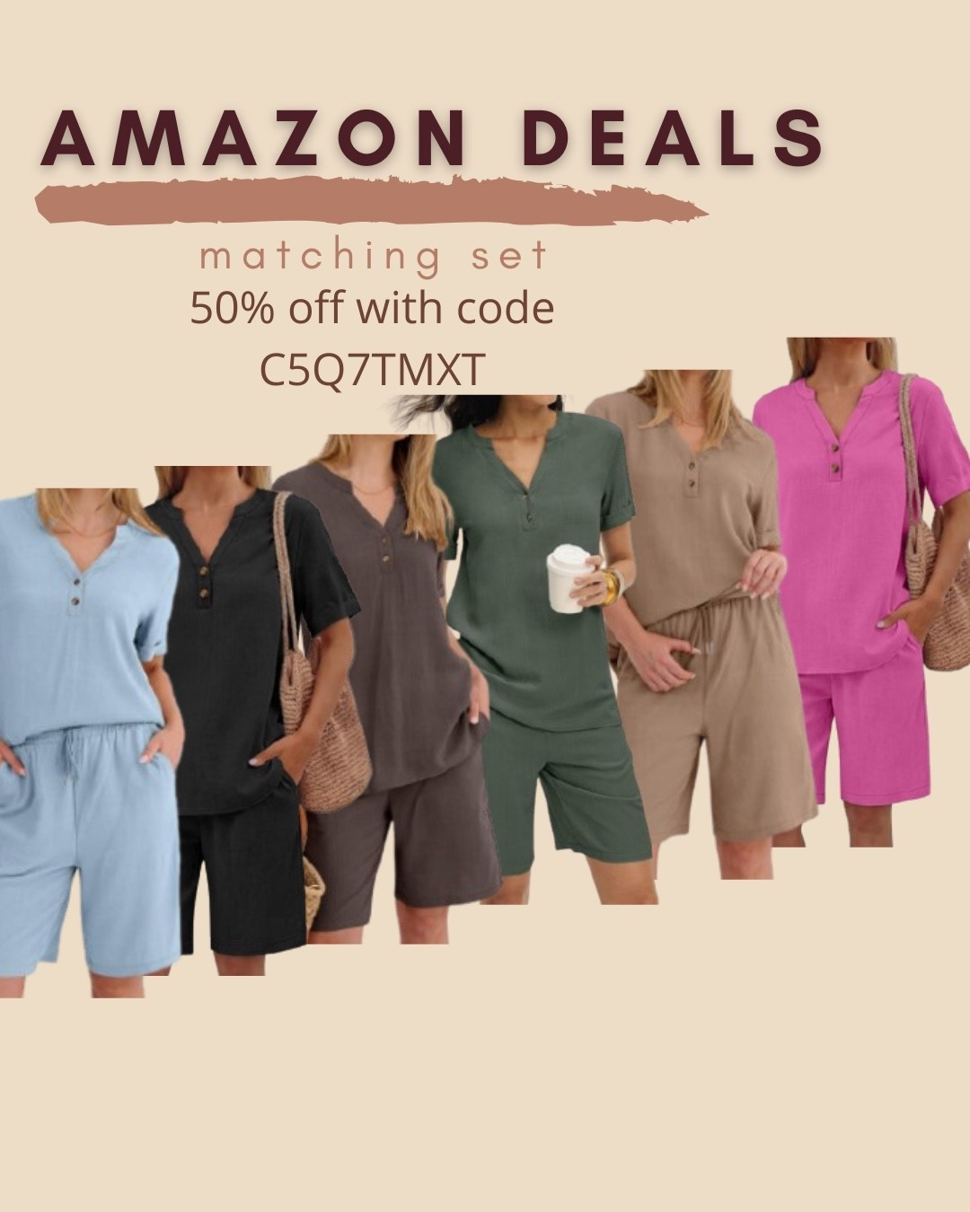 $15 ends 5/26

Amazon fashion
Amazon deals
Amazon set
Matching set
Two piece set
Lounge set
Comfy outfit

#LTKSaleAlert
