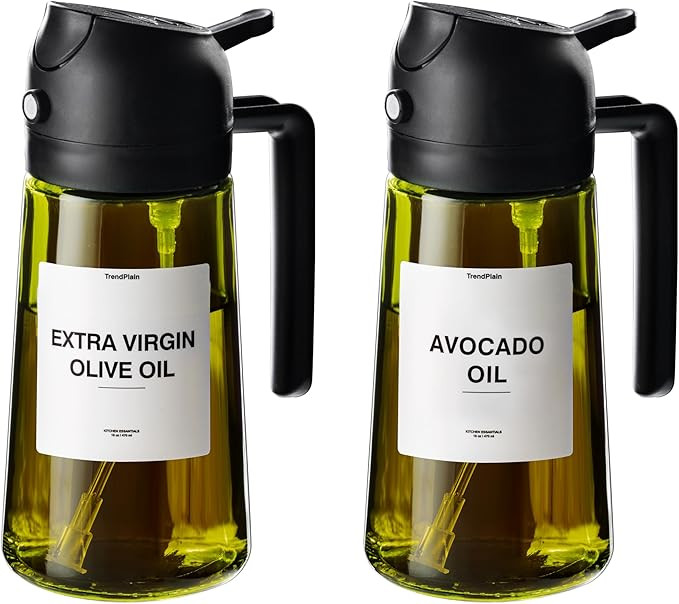 TrendPlain - Original 16oz/470ml Olive Oil Dispenser Bottle for Kitchen Gadgets and Air Fryer Acc... | Amazon (US)