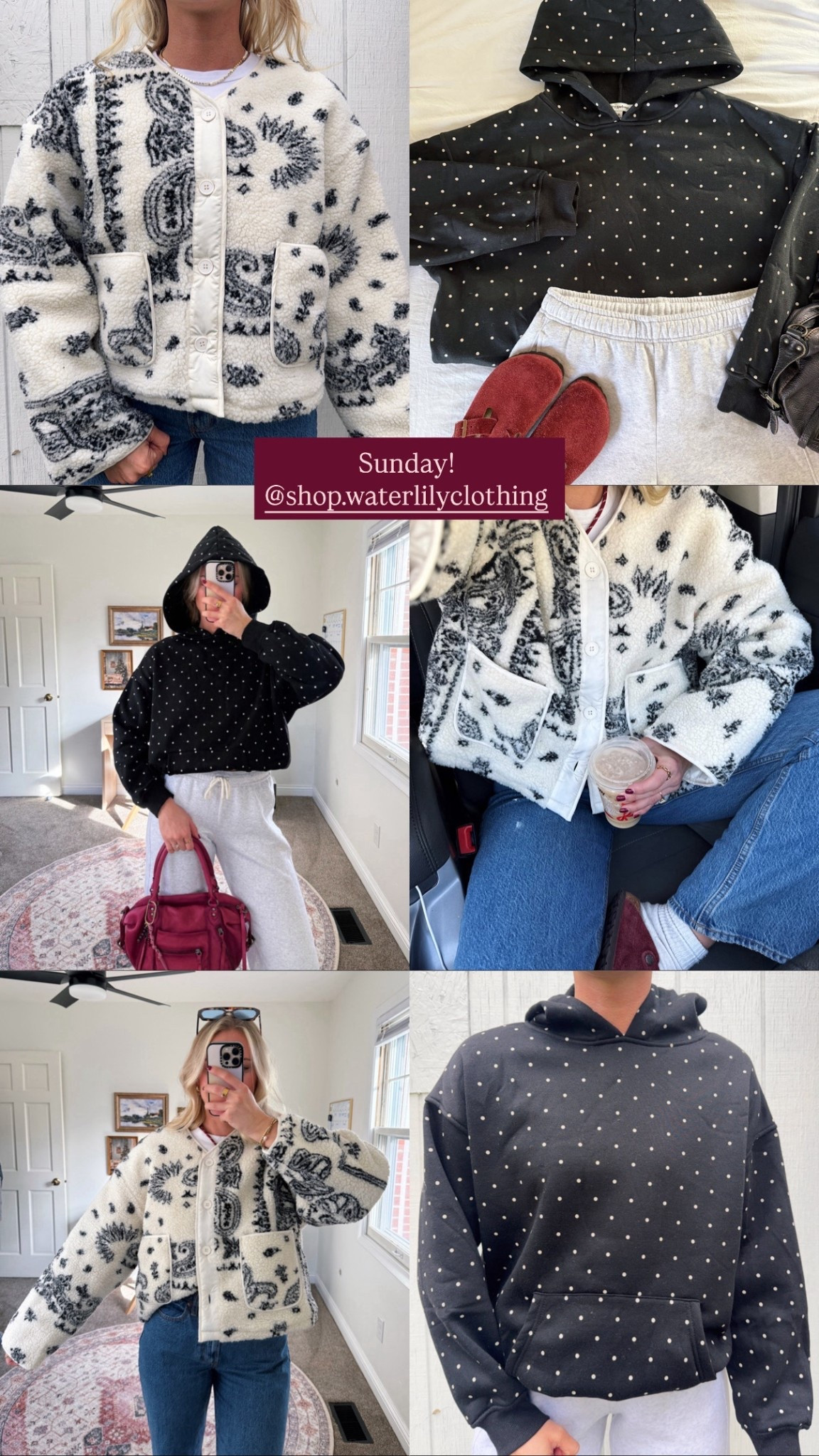 Sunday mini drop at my store (Waterlilyclothing.com) 🧣☕️🤍 Sunday 11/30 at 3pm ET!

#LTKCyberWeek #LTKHoliday #LTKGiftGuide