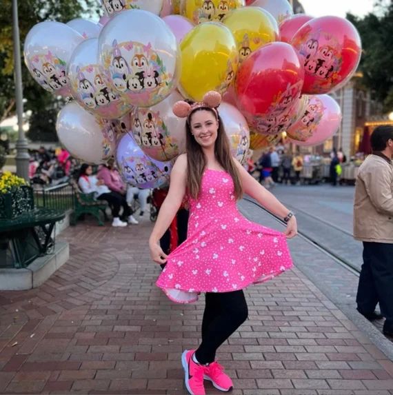 Mickey Women's Pink Skater Dress  Family Matching  Mommy | Etsy | Etsy (US)