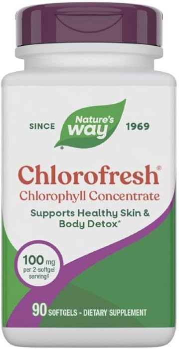 Nature’s Way Chlorofresh Chlorophyll Concentrate Softgels, Chlorophyllin Copper Complex, Intern... | Amazon (US)