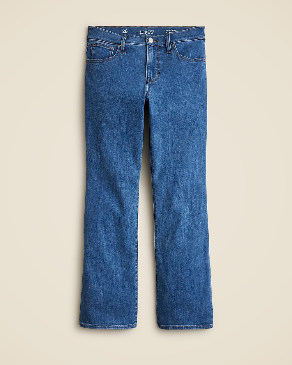 Petite mid-rise kickout jean | J. Crew US