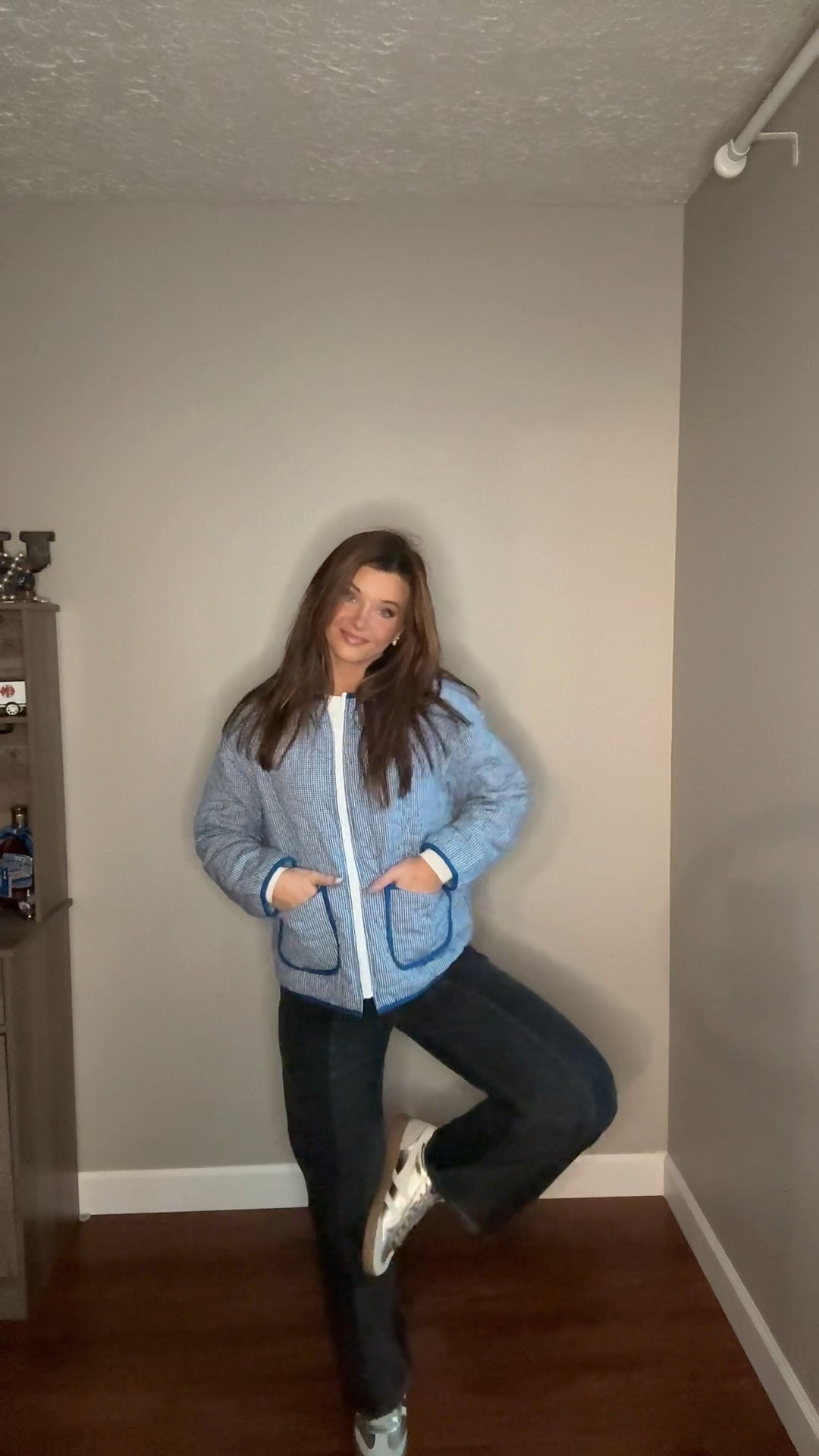 today’s outfit !! 

size S in the jacket for a fitted look- size up for an oversized fit 

#LTKSeasonal #LTKootd #LTKU