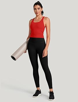 HeyNuts Longline Zeal Bras Medium Impact Wirefree Sports Bras Workout Crop Tank Tops with Removab... | Amazon (US)