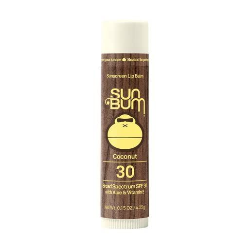 Sun Bum SPF 30 Sunscreen Lip Balm | Vegan and Cruelty Free Broad Spectrum UVA/UVB Lip Care with A... | Amazon (US)